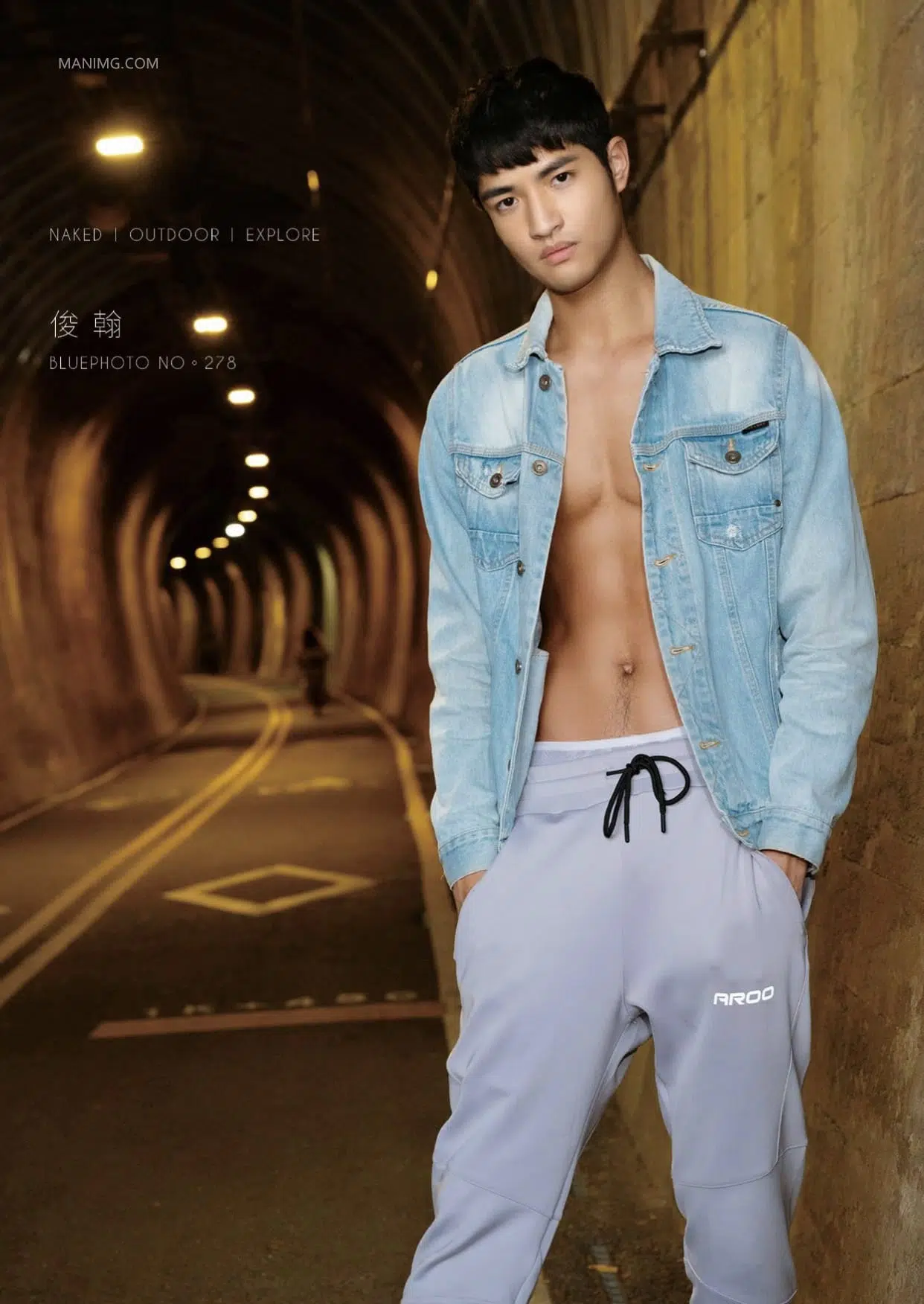 Bluephoto 藍攝 No.278 極品體院生野外解放-俊翰 ‖ R+【PHOTO+VIDEO】