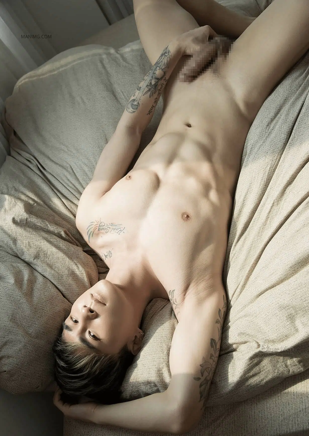 BLUEMEN 藍男色 NO.397 晨勃的健身大男孩 杯麵 ‖ R+【PHOTO+VIDEO】
