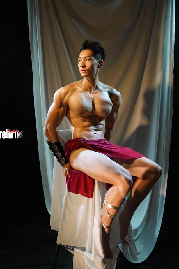 返航系列 健身薄肌小科同學 (photo+video)