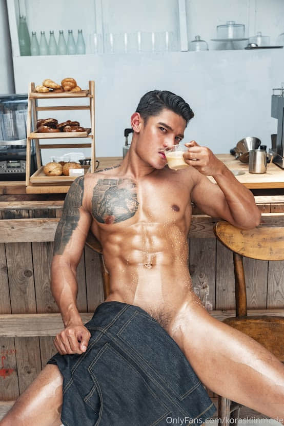 Kora SkiinMode collection P57 – Naked barista – Htoo Ant Lwin (fixed video)