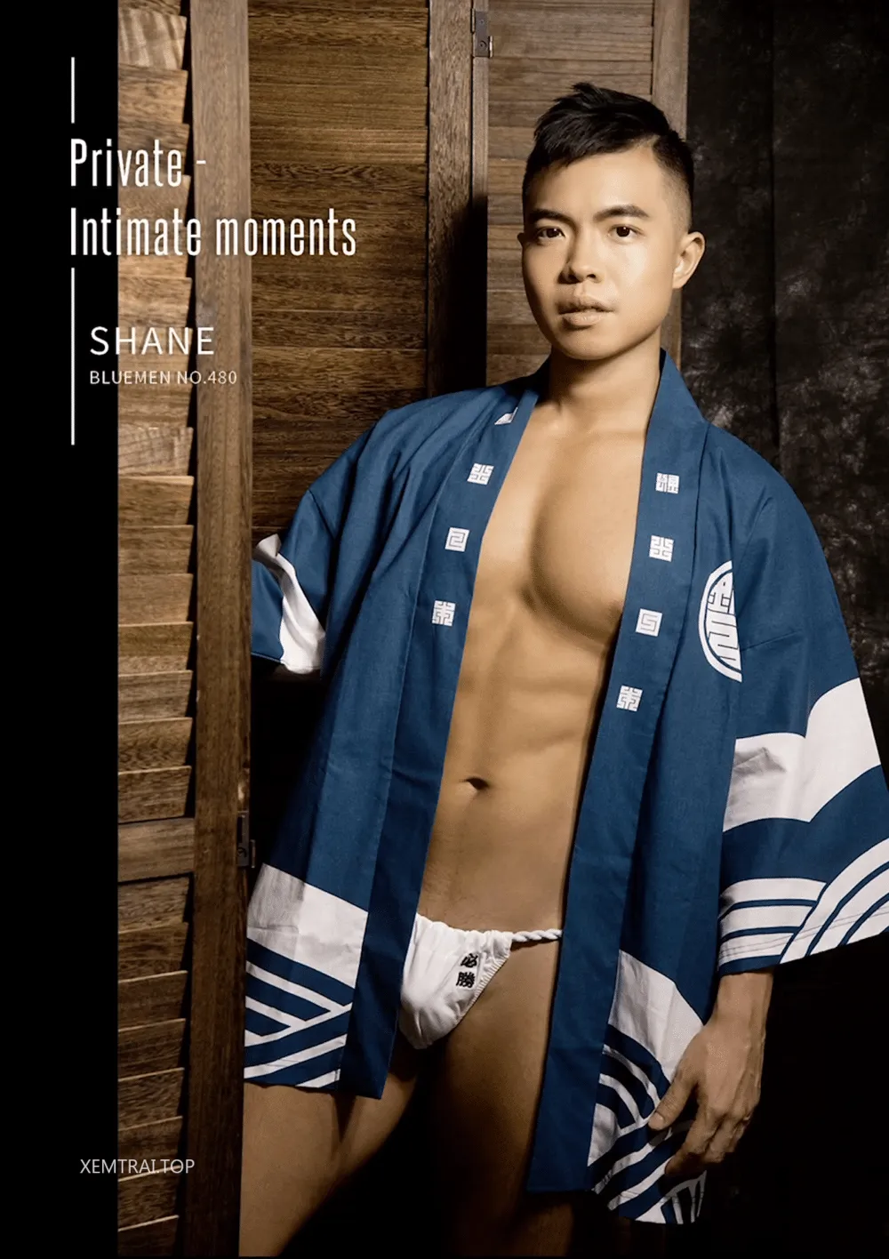 BLUEMEN 藍男色 NO.480 狂野甚平 肌肉教練 Shane[Photo+Video]